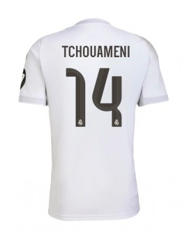 Real Madrid Aurelien Tchouameni #14 Replika Hemmakläder 2025-26 Kortärmad